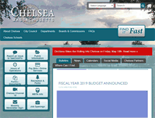 Tablet Screenshot of chelseama.gov